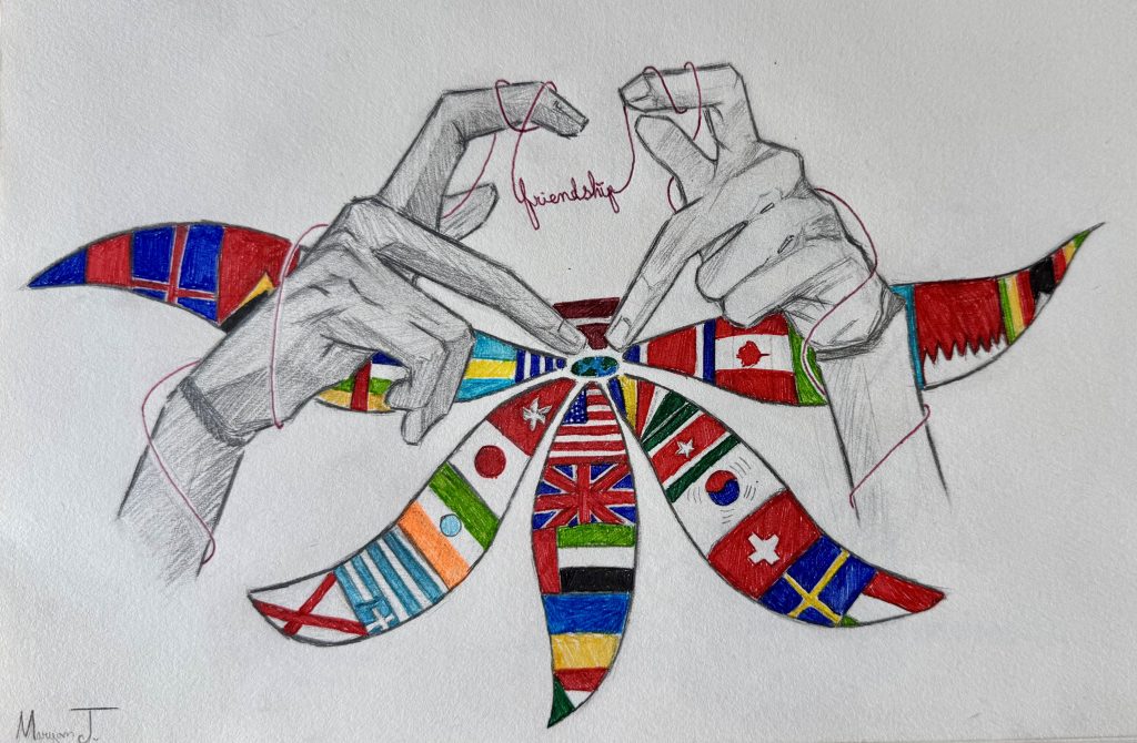 Bound by colors, United by heart